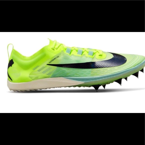 New Nike Zoom Victory XC 5 U Shoes Green AJ0847-702 Track Mens 7 - Picture 2 of 9
